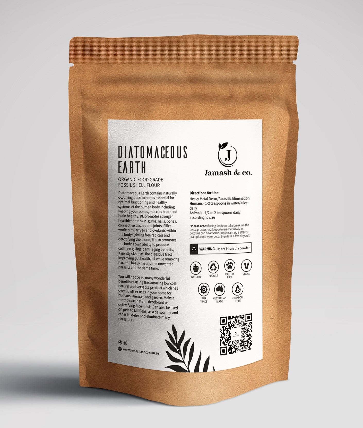 Ultra Fine Diatomaceous Earth 500gm